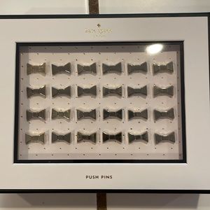 BNWT kate spade push pins